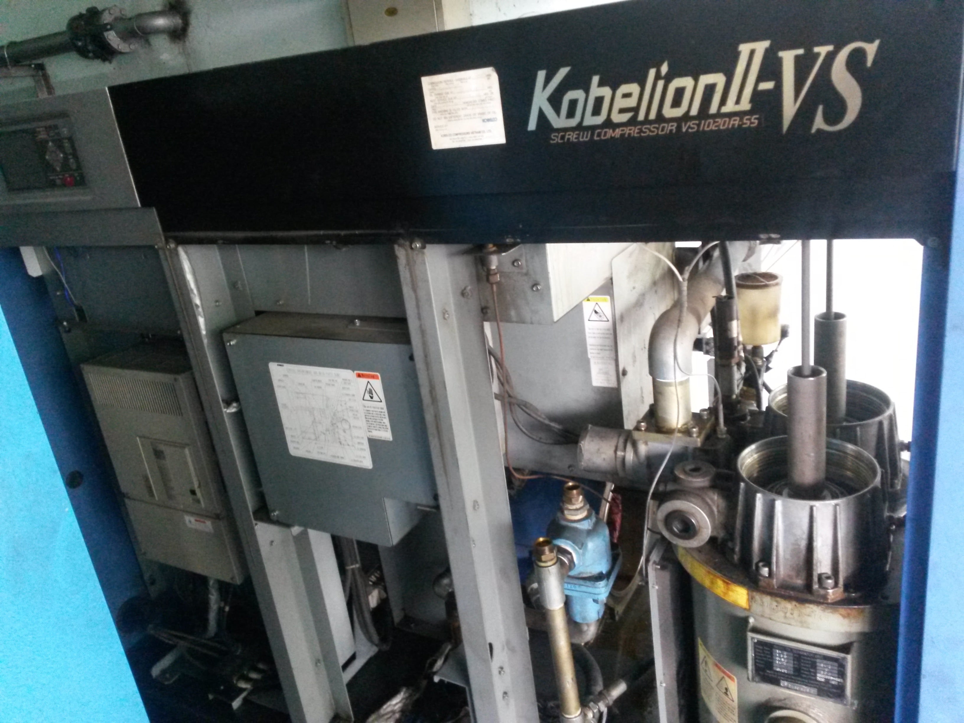hướng dẫn đại tu bảo dưỡng máy nén khí trục vít Kobelion VS1020A-55